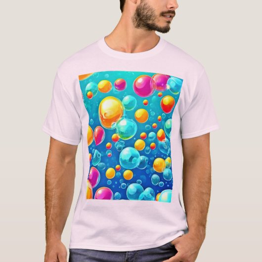 Bubble Pop Delight T-shirt (Voorkant)