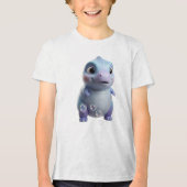 Bubble Pop Dino Tri-Blend Shirt (Voorkant)