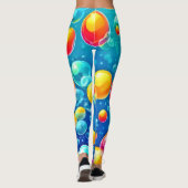 Bubble Pop Genoegen Leggings (Achterkant)