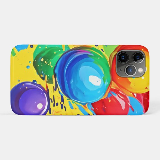Bubble Pop: Helder en Mooi Case-Mate iPhone Case (Achterkant (horizontaal))