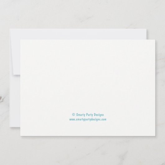 Bubble Pop Meisje Foto Verjaardag Uitnodiging (Achterkant)