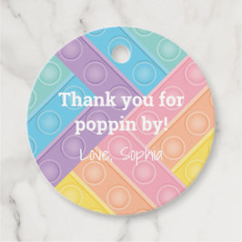 Bubble Pop Speelgoed Rainbow Popper Fidget Speelgo Bedankjes Labels