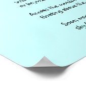 Bubble Poster voor kinderen (Hoek)