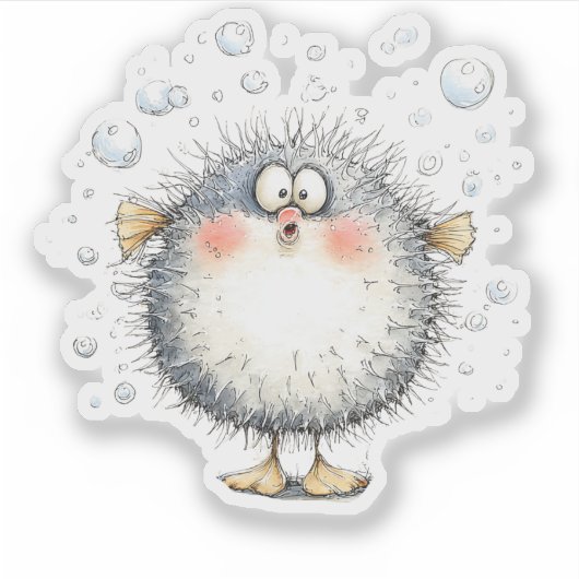 Bubble Puff Sticker (Voorkant)