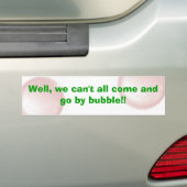 Bubble Quote Bumpersticker (Op auto)