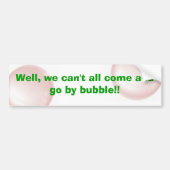 Bubble Quote Bumpersticker (Voorkant)