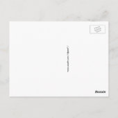 Bubble Rings Rainbow Holographic Effect Art Briefkaart (Achterkant)