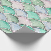 Bubble Scallops design op pakpapier (Hoek)