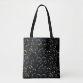 Bubble Shapes Pattern Tote Bag (Voorkant)