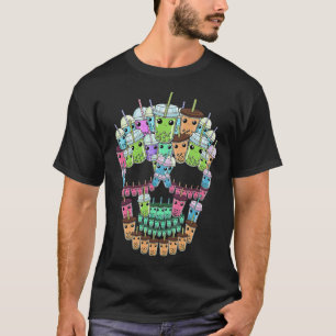 Bubble Skull Mannen Boba Women Bubble martinshof T-shirt