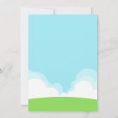 Bubble Soccer Kids Verjaardag Jongen Kaart (Achterkant)