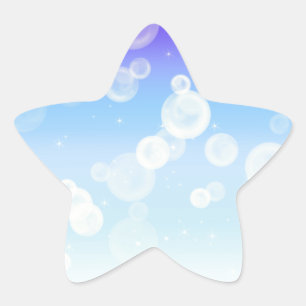 Bubble Sparkle Ster Sticker