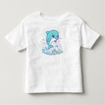 Bubble Splash Dolfijn Cute Oceaan Dier Aangepast