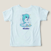 Bubble Splash Dolfijn Schattig Zee Dier Aangepast (Design achterkant)