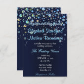 Bubble Stars Kaart (Voorkant / Achterkant)