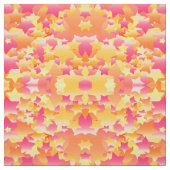 Bubble Stars Sherbet Stof (Swatch)