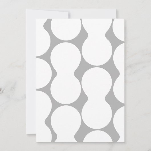 Bubble Stijlvolle cover uitnodiging sjabloon (Achterkant)