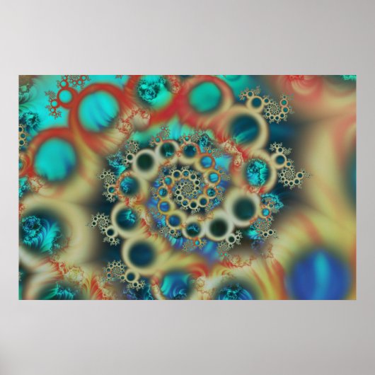 Bubble Tangent Poster (Voorkant)