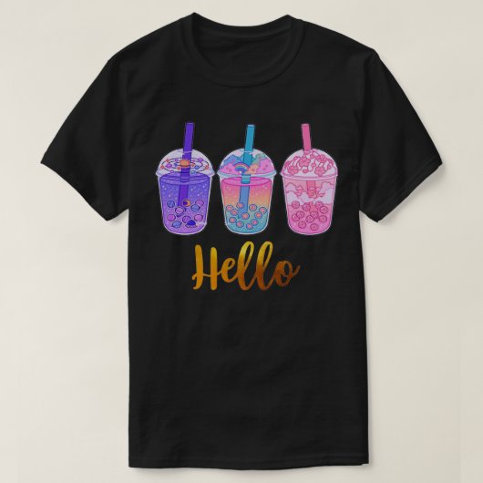 Bubble Tea 71 T-shirt (Design voorkant)