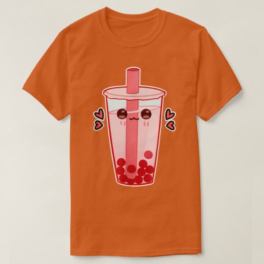 Bubble Tea - Anime Kawaii Bubble Tea Funny Lover B T-shirt (Design voorkant)