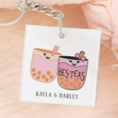 Bubble Tea Boba Beste Vriend Sleutelhanger