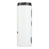 Bubble Tea Boba Corgi Thermosbeker (Achterkant)