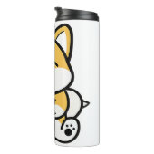 Bubble Tea Boba Corgi Thermosbeker (Geroteerd rechts)