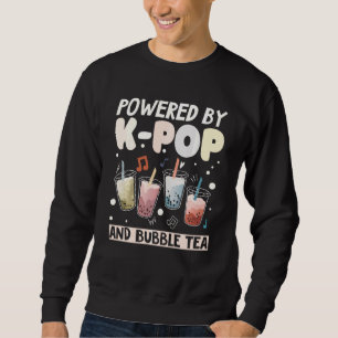 Bubble Tea Boba Milk K Pop Stans Music Trui