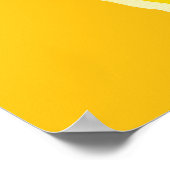 Bubble tea boba waterverf kunst poster (Hoek)