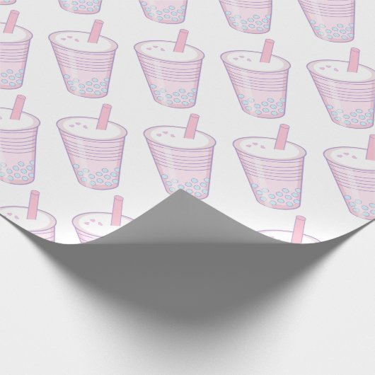 Bubble Tea Cadeaupapier (Hoek)