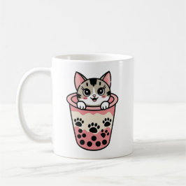 Bubble tea cat koffiemok