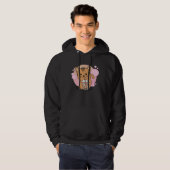 Bubble Tea Cats with Chocolate Tea Sweet Cat Hoodie (Voorkant volledig)