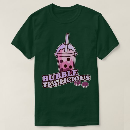 Bubble Tea Cute Boba Tea T-shirt (Design voorkant)