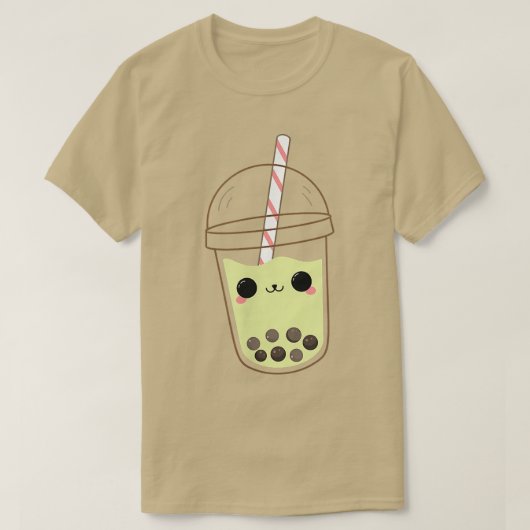 Bubble Tea Cute Kawaii Boba Lover s Gift Idee T-shirt (Design voorkant)