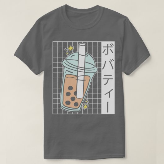 Bubble Tea Drinker Tapioca Pearl Milk Boba Tea 1 T-shirt (Design voorkant)