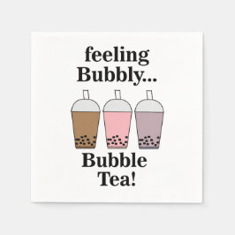 Bubble Tea Feestje Servet