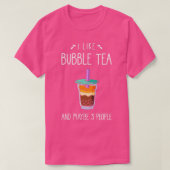 Bubble Tea Gezegde Funny T-shirt (Design voorkant)