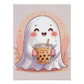 Bubble Tea Ghost Perfect Poster (Voorkant)