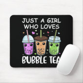Bubble Tea Gifts Girls Kawaii Bubble Tea Muismat (Met muis)