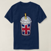Bubble tea Groot-BritBrittannië T-shirt (Design voorkant)