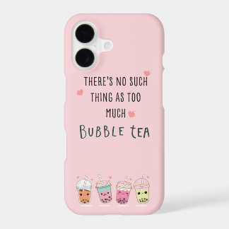 Bubble Tea iPhone Hoesje - Nooit te veel