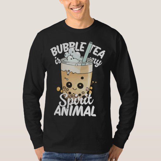 Bubble Tea Is My Spirit Animal  2 T-shirt (Voorkant)