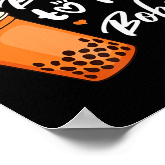 Bubble Tea... je bent de zalen van mijn Boba Drink Poster (Hoek)