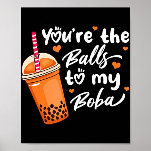 Bubble Tea... je bent de zalen van mijn Boba Drink Poster (Voorkant)