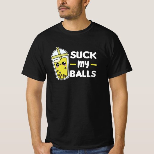 Bubble Tea Kawaii Boba Tea Love T-shirt (Voorkant)