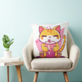 Bubble Tea Kitty Kussen (Stoel)