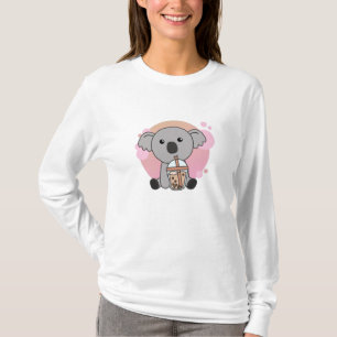 Bubble Tea Koala met chocoladezoet T-shirt