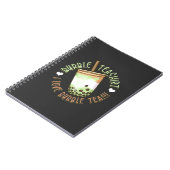 Bubble Tea Lover Boba Tea Drinker Notitieboek (Linkerzijde)