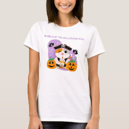 Bubble Tea met Piraten Kawaii Kat Halloween Plezie T-shirt