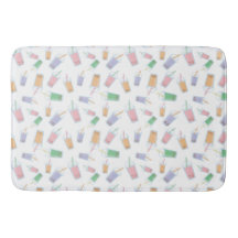 Bubble Tea Mooie Boba Patroon Pastel Kawaii
